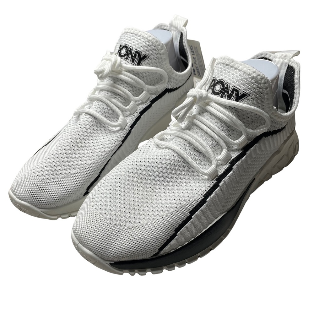PONY PP1 ROCKY KNIT LACE-UP MESH TRAINER ATHLETIC SIZE 10